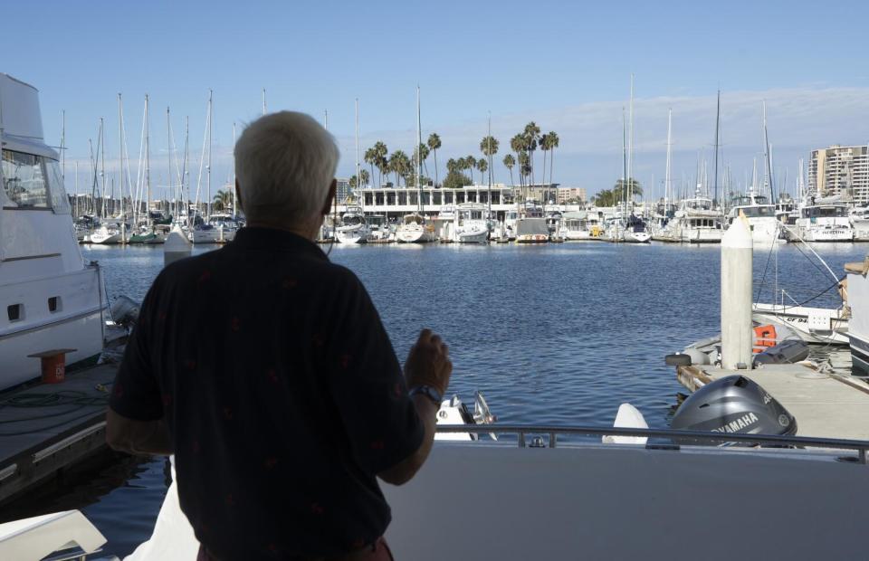 View of the Marina del Rey main channel