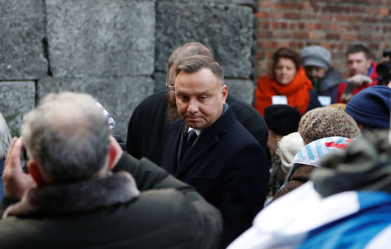 75th anniversary of the liberation of the Nazi German concentration and extermination camp Auschwitz and International Holocaust Victims Remembrance Day