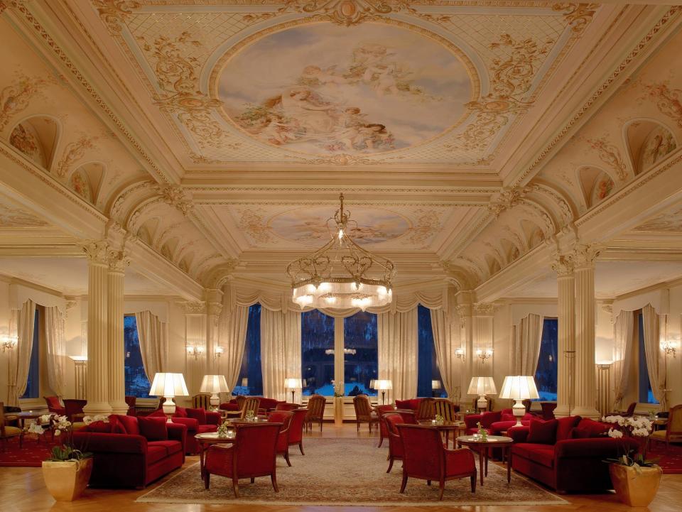 Grand Hotel Kronenhof, Saint Moritz, Switzerland