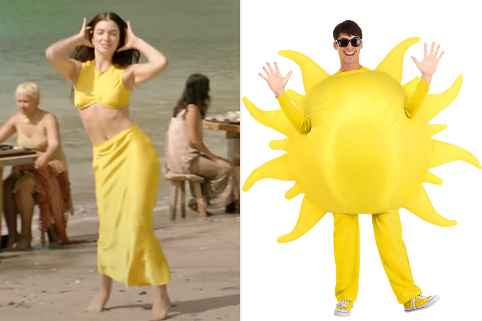 Lorde and Sun from Her 'Solar Power' Music Video