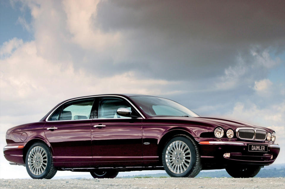 <p>For the Jaguar XJ 308 model, its Daimler sibling was dubbed <strong>Super V8 </strong>and a customer included one <strong>Elizabeth Windsor</strong>, of Windsor, Berkshire, and London SW1. For the XJ X350 edition that arrived in 2003, an ultra-plush Daimler-branded version called Super Eight was produced in 2006 for a fairly short period of time. It featured the same supercharged 4.2-litre 400bhp engine as the Jaguar XJR and Super V8 models – but all done in a dignified and comfortable Daimler manner. It looks like 106 examples were sold in the UK, and today <strong>80 </strong>are left on the road with another 16 on a SORN.</p><p>And in case you’re wondering, due to deals done over 100 years ago Jaguar retains the right to use <strong>Daimler-the-badge </strong>in certain markets like the UK despite the fact that Daimler-the-company was until recently the parent company of Mercedes-Benz.</p><p><strong>How to get one? </strong>Rarity does seem to have helped these cars retain more value than more common luxo-barges. Looks like they come up from <strong>£16,000 </strong>upwards today.</p>
