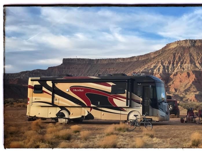 Debra and Barry Benton's RV.