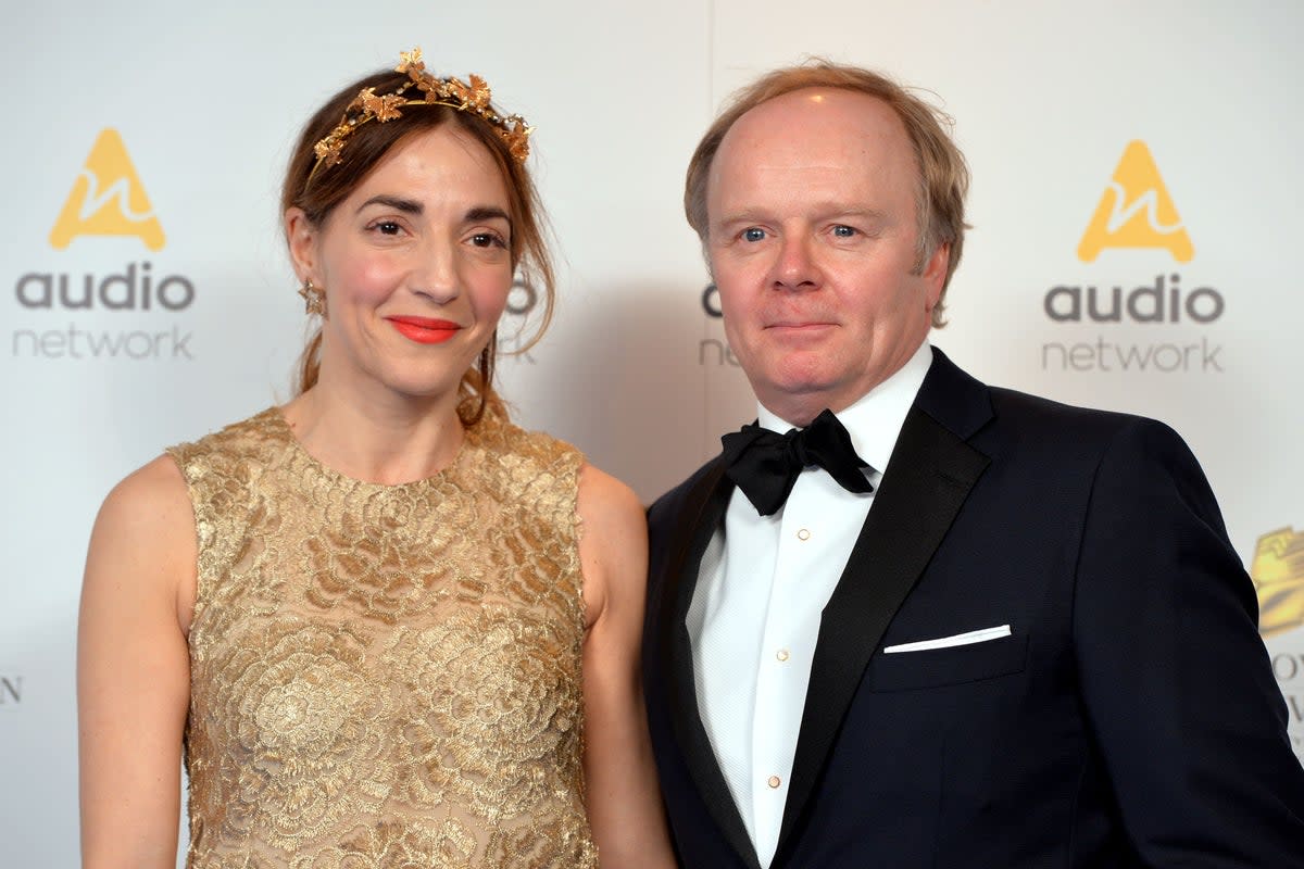 Jason Watkins and Clara Francis (Dominic Lipinski/PA) (PA Archive)