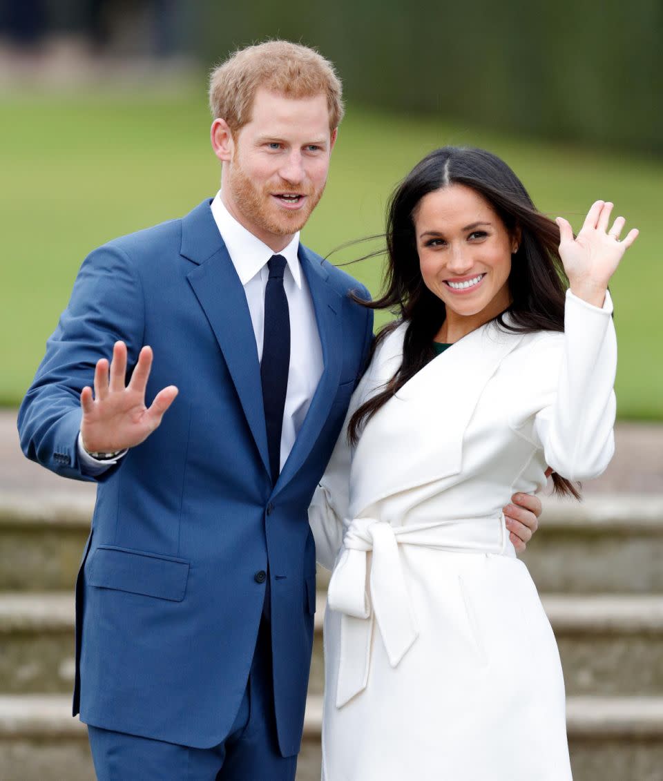 Harry and Meghan are due to tie the knot on May 19. Photo: Getty