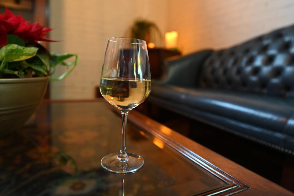 Megan Dawson wanted the Wine Down to feel like a friend’s living room.