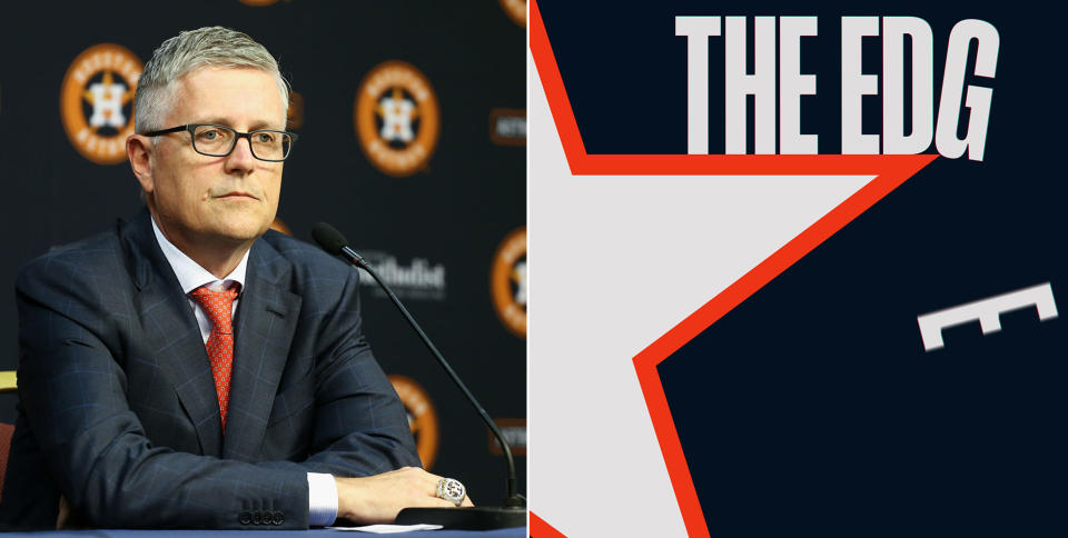 Ex-Astros GM Jeff Luhnow will break his silence on a new podcast called &quot;The Edge&quot; debuting Oct. 7. (Getty Images/Cadence13)