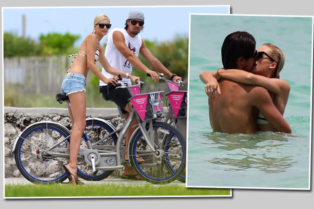 Lena Gercke und Sami Khedira turteln im sonnigen Florida (Bilder: Splash)