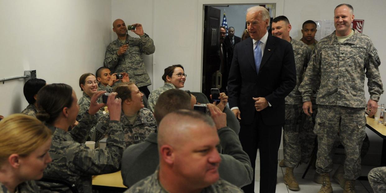 Joe Biden soldiers troops Bagram Kabul Afghanistan