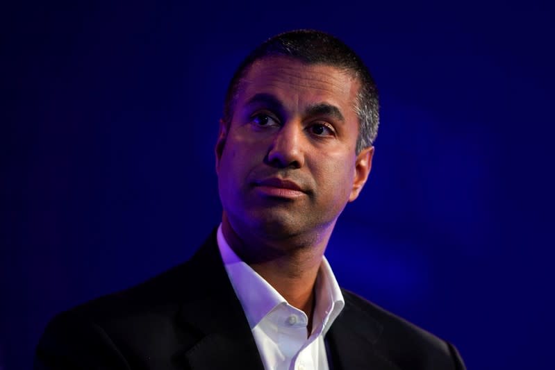 Ajit Pai, Chairman of the Federal Communications Commission, speaks at the WSJTECH Live conference in Laguna Beach, California