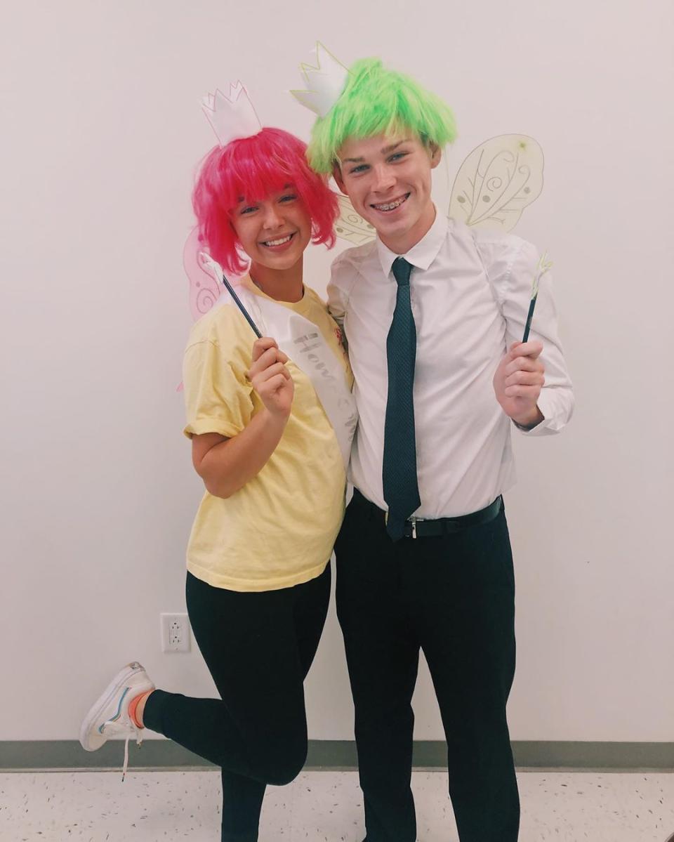 10) Traditional Cosmo and Wanda Costume