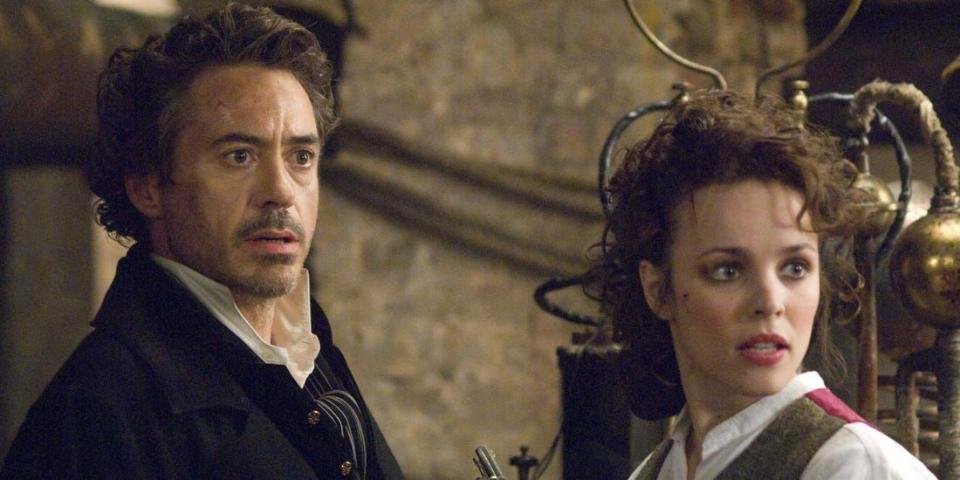 2) Robert Downey Jr. (Sherlock Holmes, 2009, and Sherlock Holmes: A Game of Shadows, 2011)