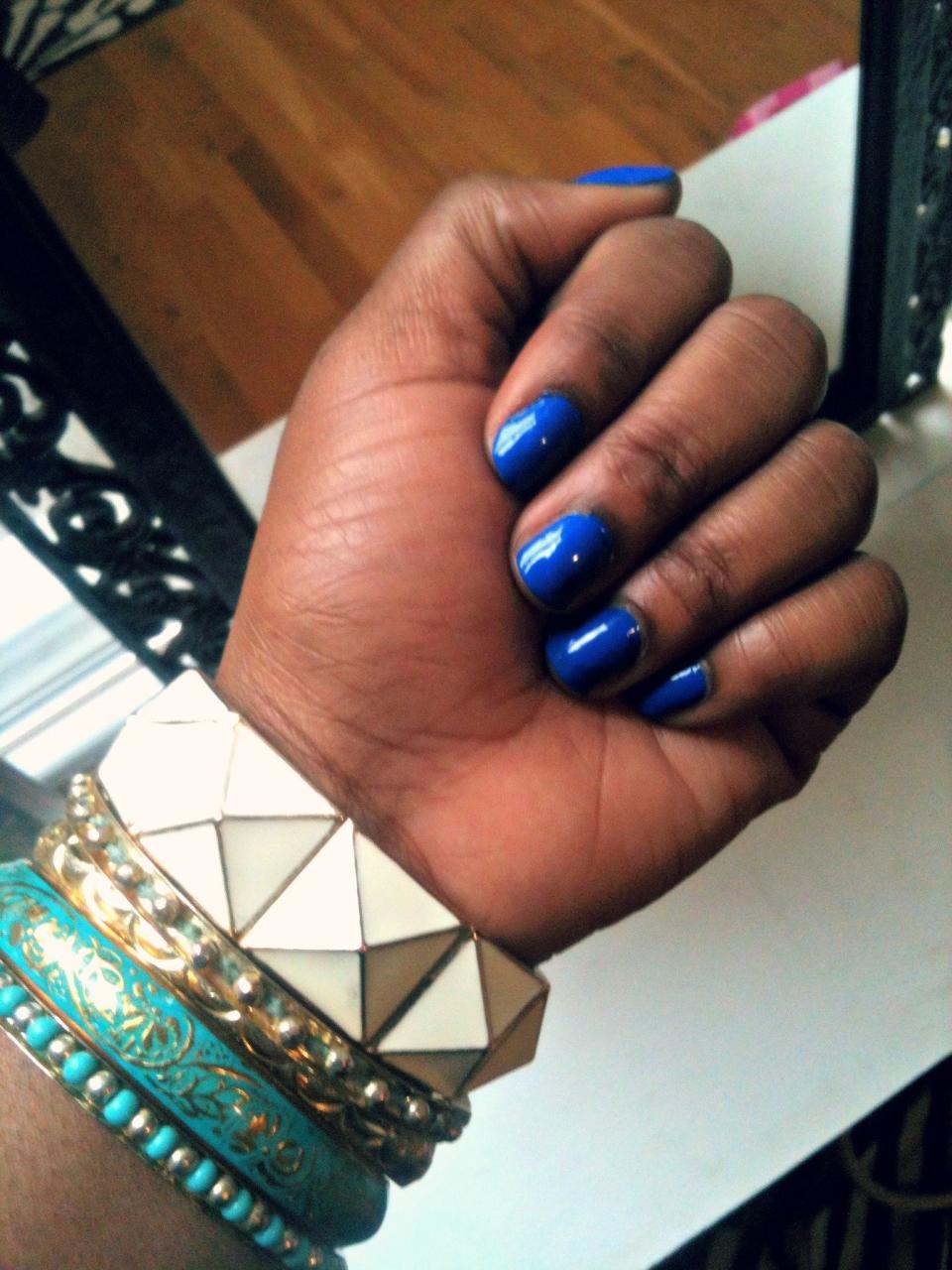 "It's a really rich royal blue perfect for any season." - Christina Brown of <a href="http://www.lovebrownsugar.com/">Love Brown Sugar</a>