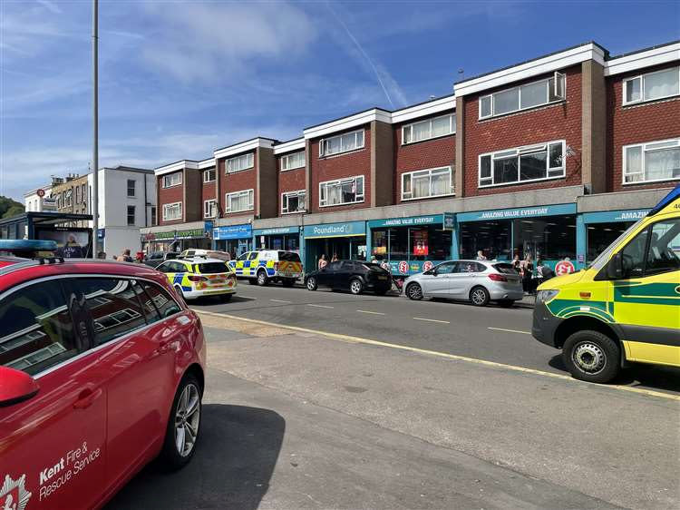 Emergency services were called on Wednesday morning to  a fairground in Pencester Gardens, Dover, after a teenager died. (SWNS)