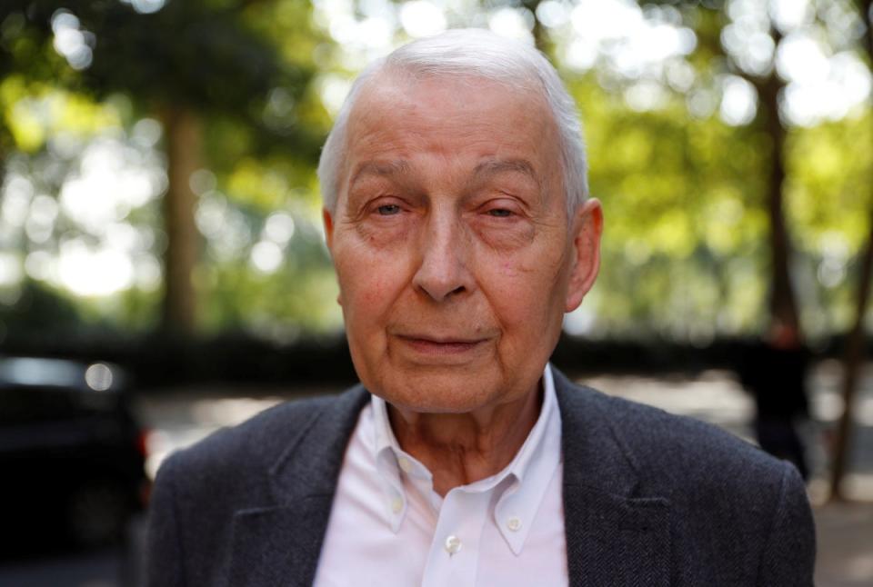 Frank Field was the Labour MP for Birkenhead for almost 40 years’ (REUTERS)