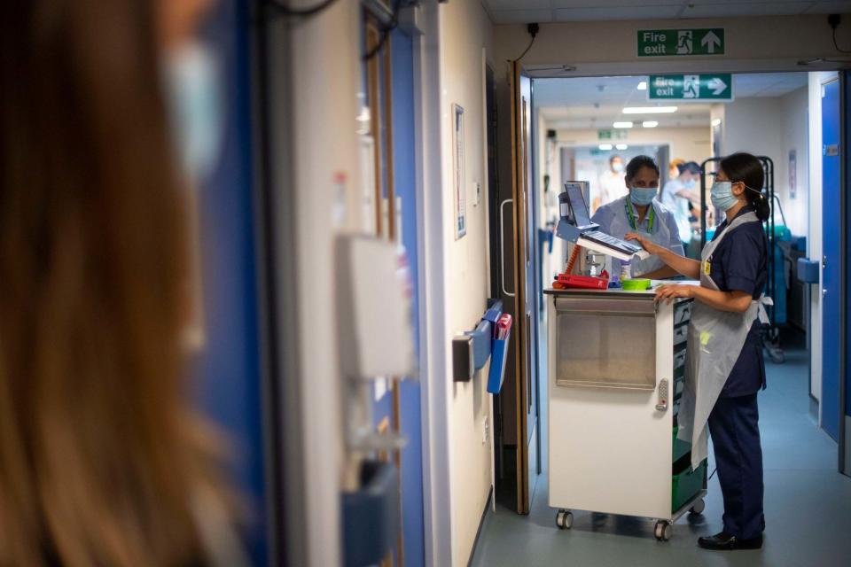 Hundreds of NHS workers have died during the crisis (POOL/AFP via Getty Images)