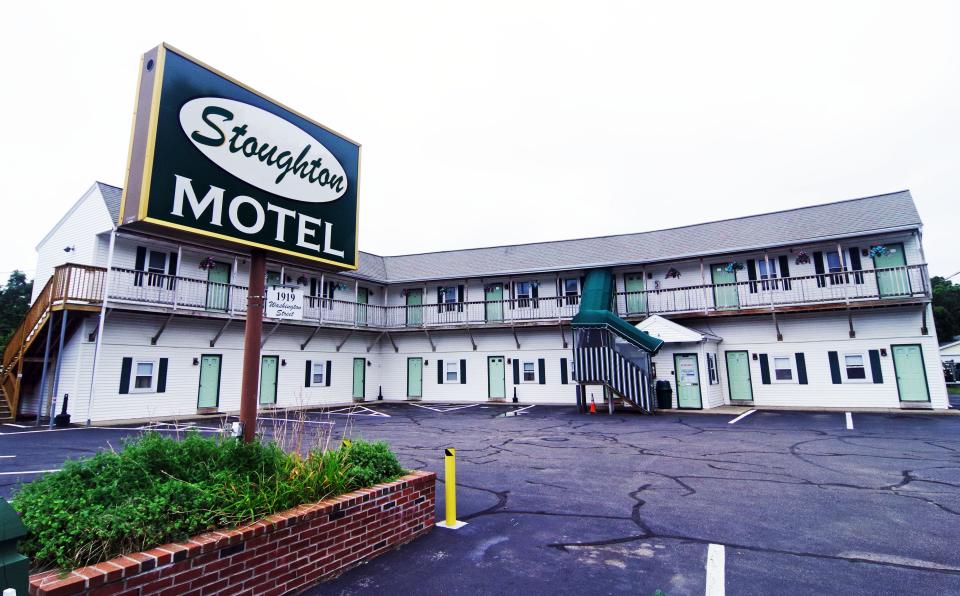 Plans are underway to convert the Stoughton Motel, located on 1919 Washington St. in Stoughton, Mass., into 24 affordable, permanent housing units for individuals experiencing homelessness. Pictured on Wednesday, August 16, 2023.