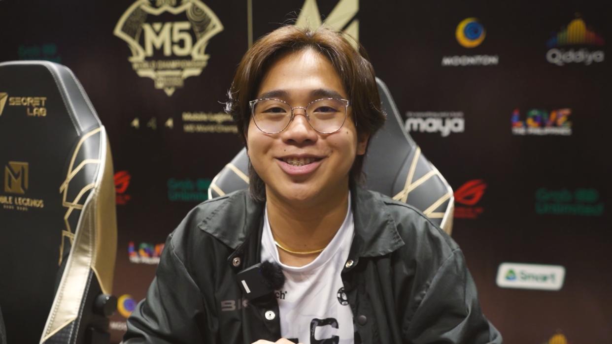 Edward, Blacklist International's EXP laner, wants to win all awards in the Mobile Legends: Bang Bang esports scene as possible. (Photo: Yahoo Esports SEA)