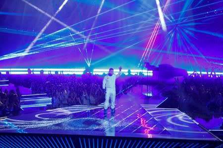 2019 MTV Movie and TV Awards - Musician Bazzi performs