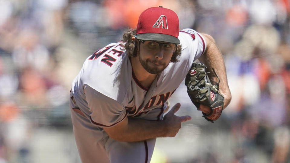 Arizona Diamondbacks' Zac Gallen has been on a roll. (AP Photo/Godofredo A. Vásquez)