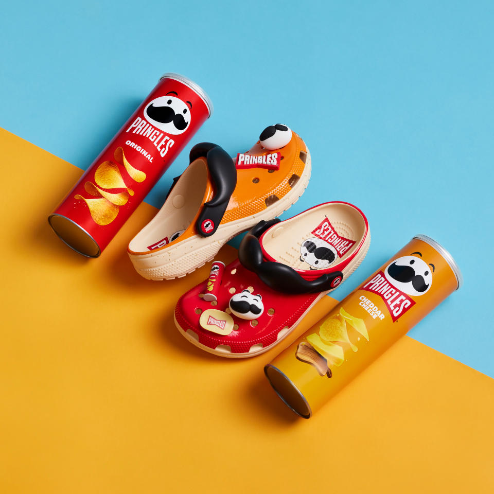 Crocs and Pringles Reveal Collaboration Featuring Colorful Clogs and ...