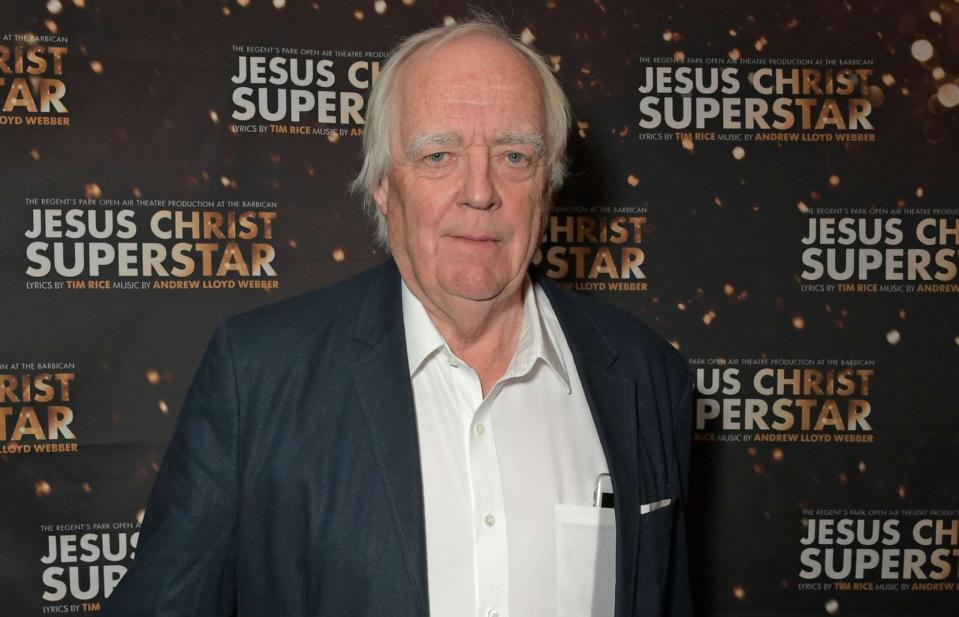 PHOTO: Sir Tim Rice attends an after party for 'Jesus Christ Superstar,' July 9, 2019 in London. (David M. Benett/Getty Images)