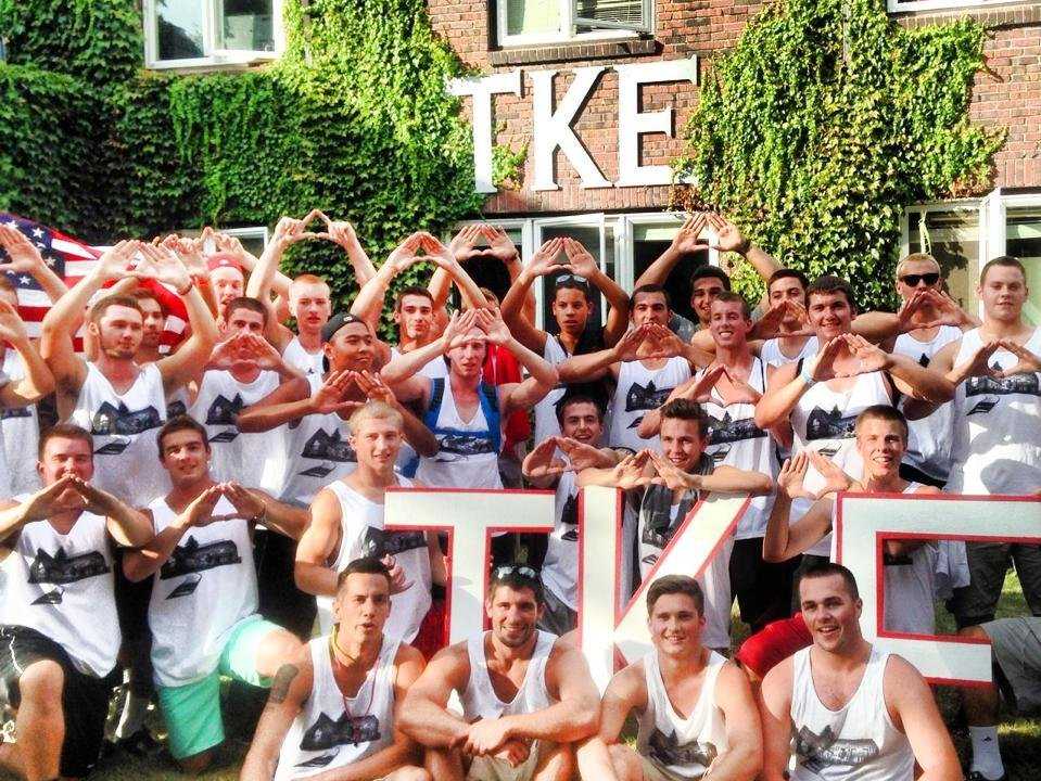 Fraternity Tau Kappa Epsilon Students