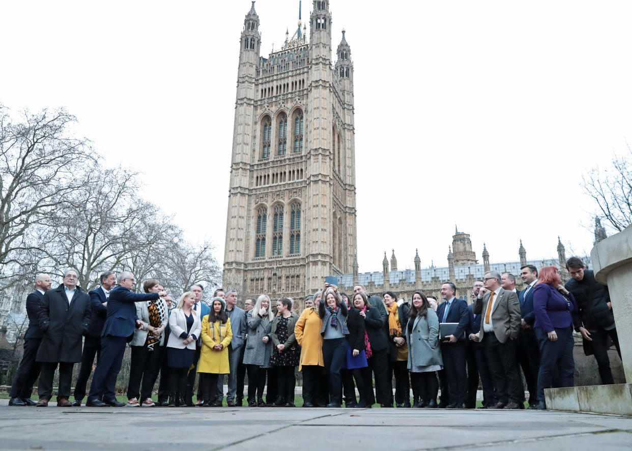 The SNP returned 47 MPs to Westminster in the last general election in 2019 – the vast majority of Scottish seats (Aaron Chown/PA)