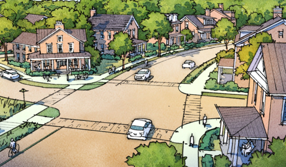 Town planners and residents discuss the future of the York Beach Greenway District at a four-day charette in September 2023. The plan aims to create a vibrant village with green spaces, local shops and satellite parking near Short Sands Beach.