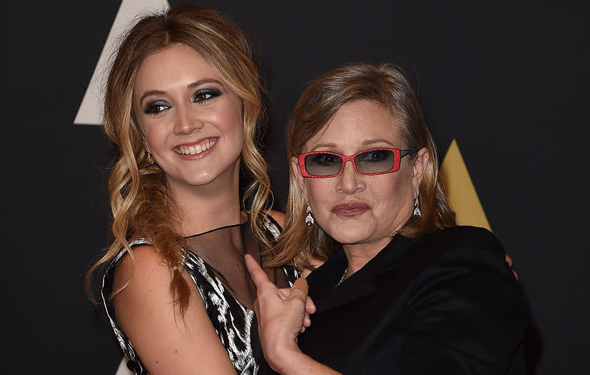 Billie Lourd honored Carrie Fisher’s birthday with the sweetest tribute