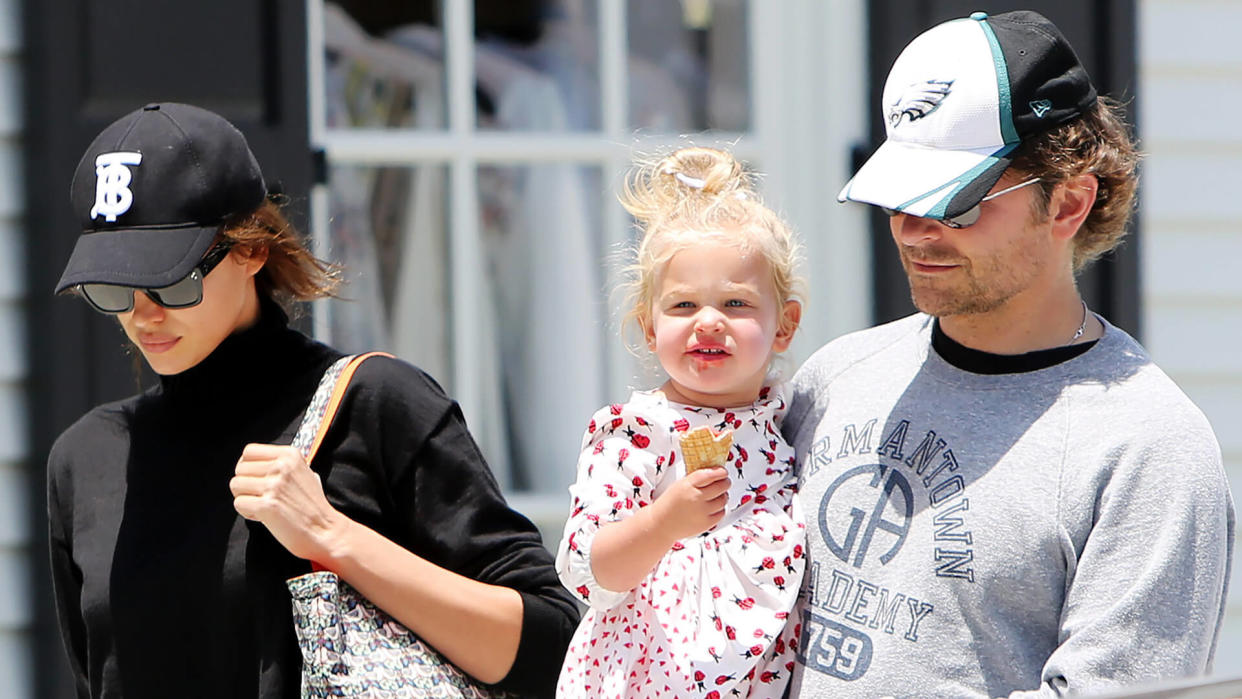 Mandatory Credit: Photo by Broadimage/Shutterstock (10248788j)Irina Shayk, Lea De Seine Shayk Cooper and Bradley CooperBradley Cooper, Irina Shayk and daughter out and about, Los Angeles, USA - 25 May 2019.