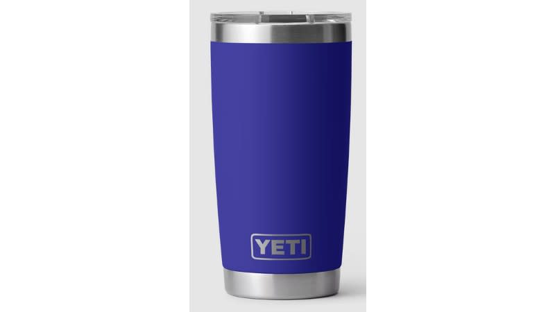 Blue 20-ounce tumbler