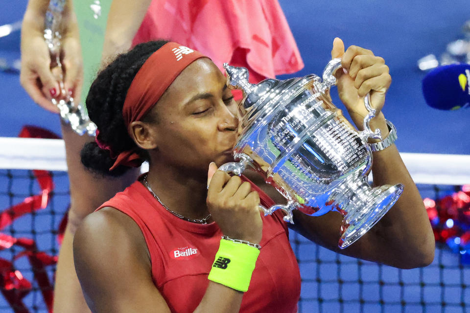 Coco Gauff at the U.S. Open