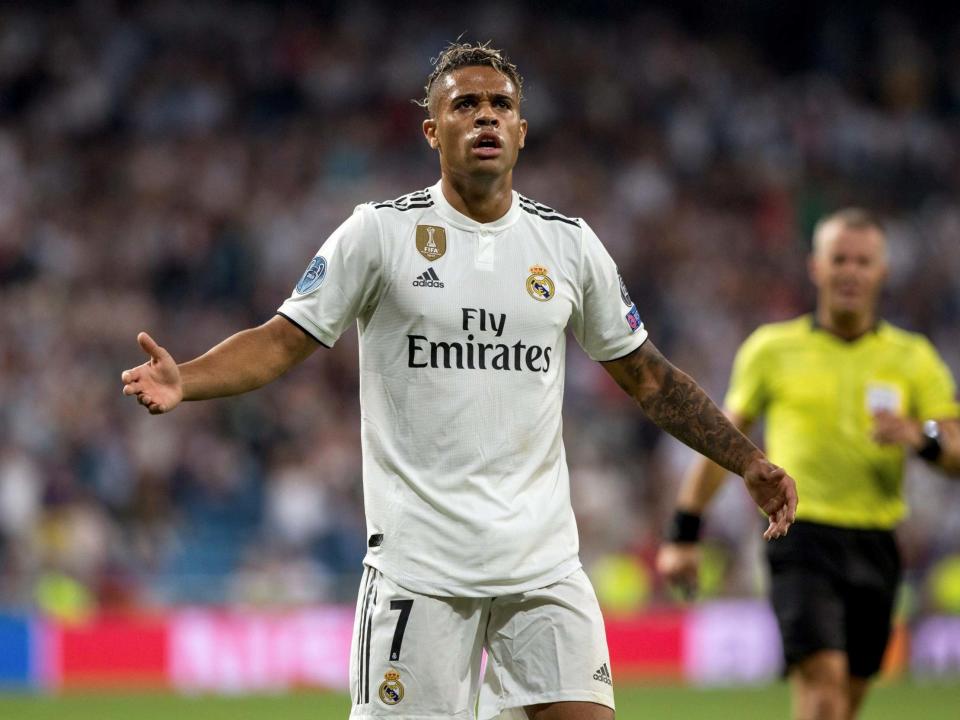 Real Madrid forward Mariano Diaz tested positive for coronavirus at the start of the week: EPA