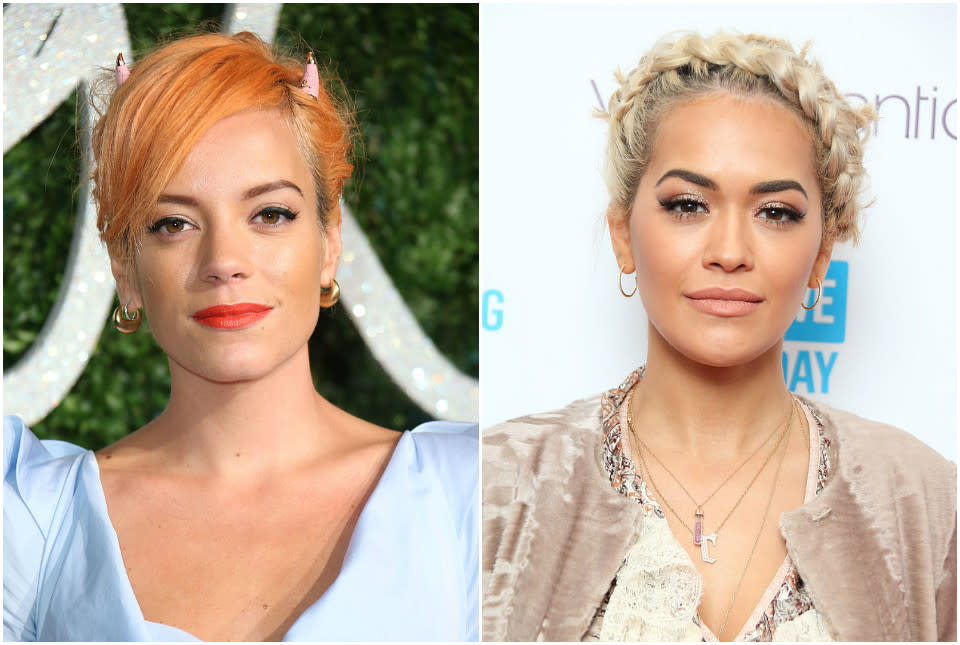 Lily Allen & Rita Ora