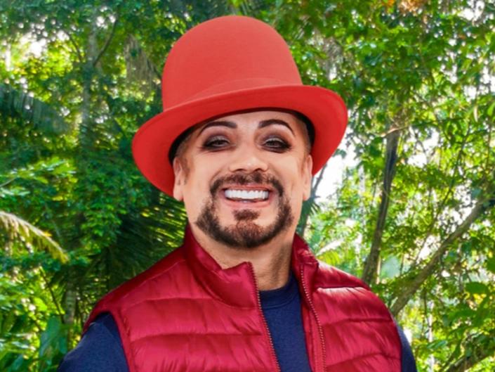 Boy George sur 'Je suis une célébrité' (ITV)