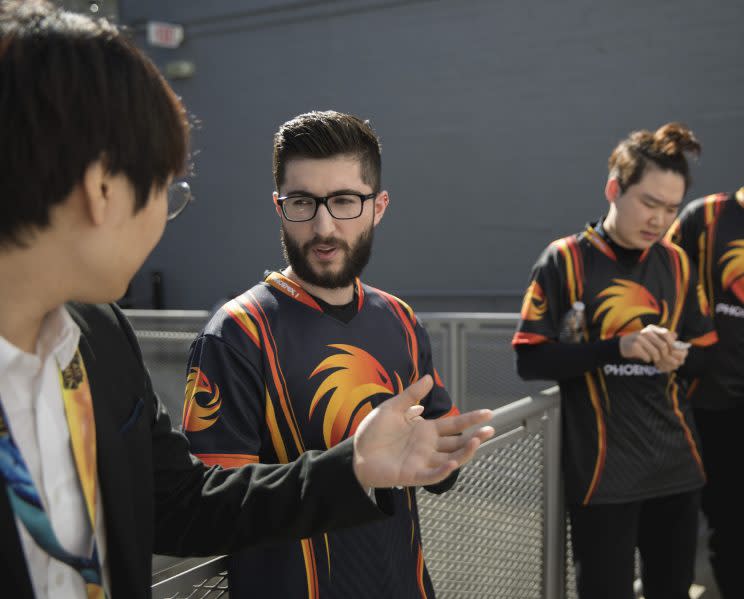 P1 Inori with Phoenix1 behind the scenes NA LCS Riot Games League of Legends