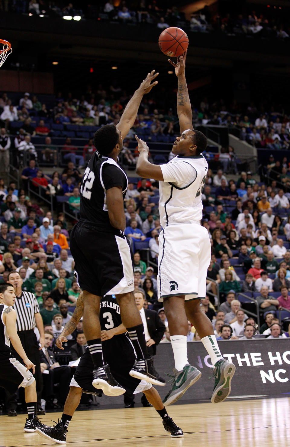 NCAA Basketball Tournament - LIU Brooklyn v Michigan State