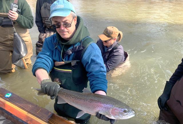 Will spawning trout still be in Finger Lakes waters April 1? Creek