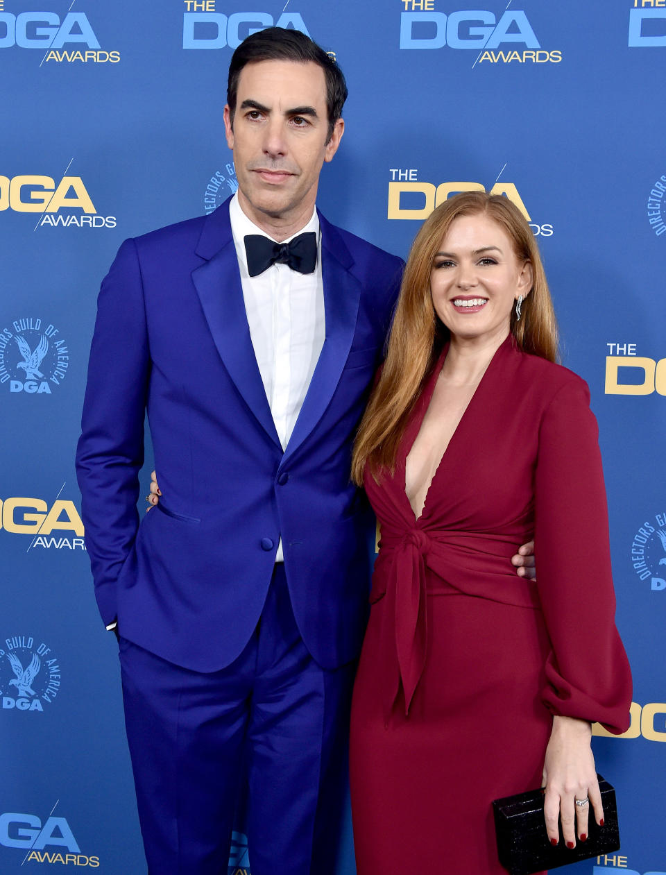 Sacha Baron Cohen and Wife Isla Fisher to Divorce: Statement