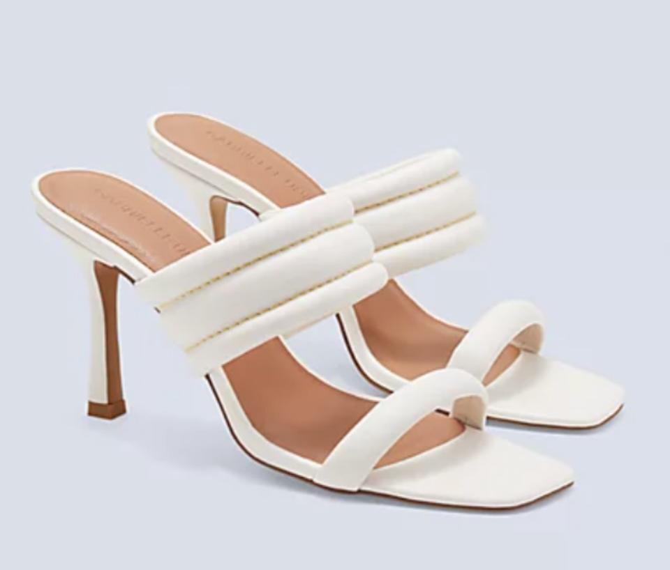 Kaya Faux Leather Puffy Mule - Credit: Courtesy of NY & Co.