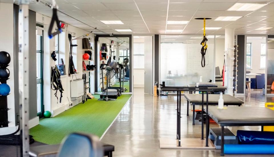 PHOTO: Interior of rehabilitation center with therapeutic equipment (STOCK IMAGE/Getty Images)