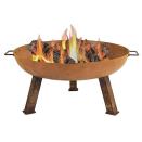 <p><strong>Sunnydaze</strong></p><p>amazon.com</p><p><strong>$143.49</strong></p><p>This rustic pit is perfect for evening gathering in the backyard. It even includes sturdy handles that make moving seamless and easy. </p>