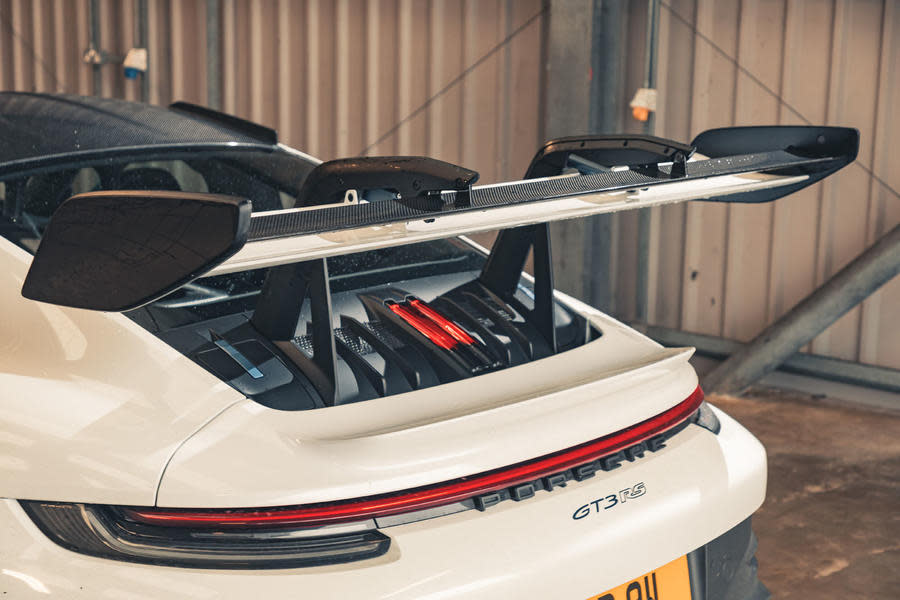 Porsche 911 GT3 RS rear spoiler