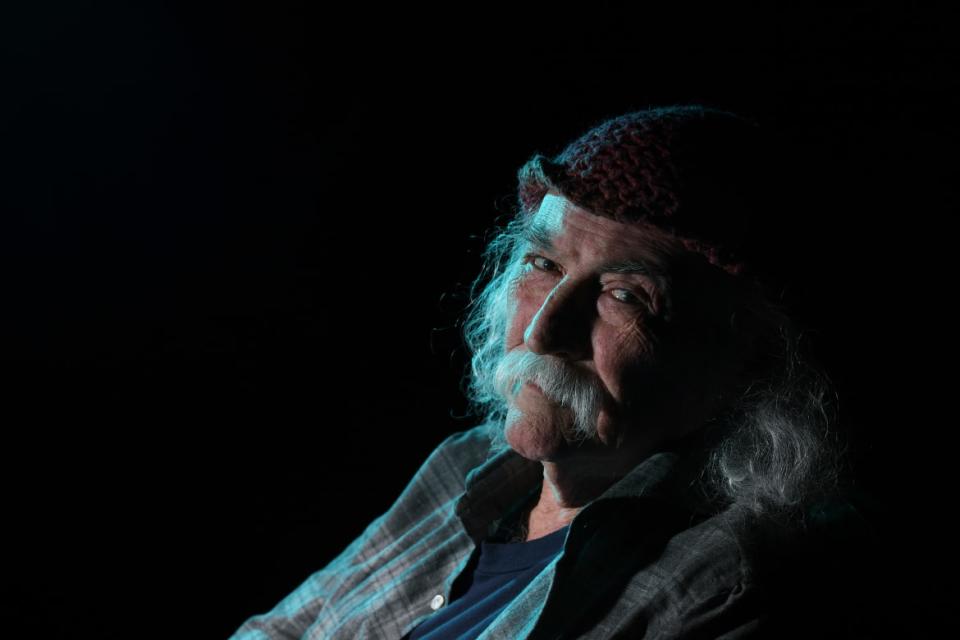 <div class="inline-image__caption"><p>David Crosby poses for a portrait at the Jefferson Center on Thursday August 15, 2019 in Roanoke, VA.</p></div> <div class="inline-image__credit">Matt McClain/The Washington Post via Getty Images</div>