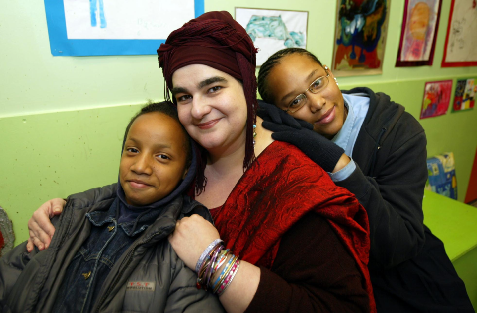 Camila Batmanghelidjh in Camberwell in 2002 (Paul Hackett / Evening Standard)