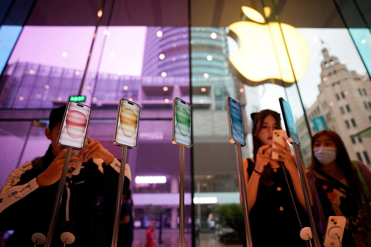 Manzana a bajo precio: los descuentos que no puedes perderte en Apple por Hot Sale 2024. REUTERS/Aly Song/File Photo