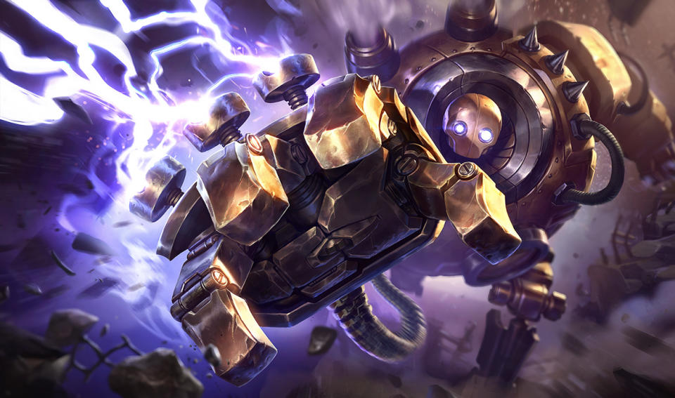 Blitzcrank's pick priority might be going up even higher thanks to Patch 7.12 (Riot Games)