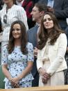 <p>Pippa Middleton was thrown into the spotlight after serving as her sister's maid of honor in her 2011 royal wedding. Although the Middleton sisters have always closely resembled one another, Pippa has also picked up on some royal styling cues from her big sis in recent years. </p>