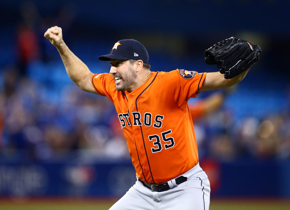 Justin Verlander  (Photo by Vaughn Ridley/Getty Images)