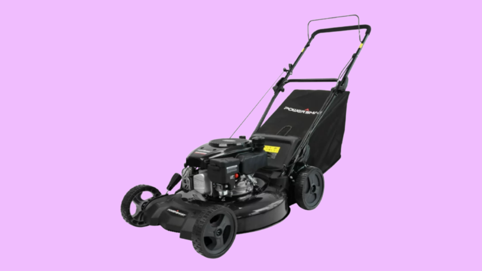 Yard work is easier on the wallet with this PowerSmart lawn mower, available now at Walmart.